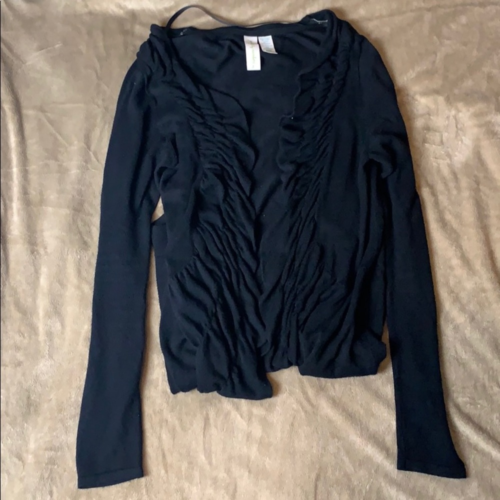 Matilda Jane Cardigan Black Sweater